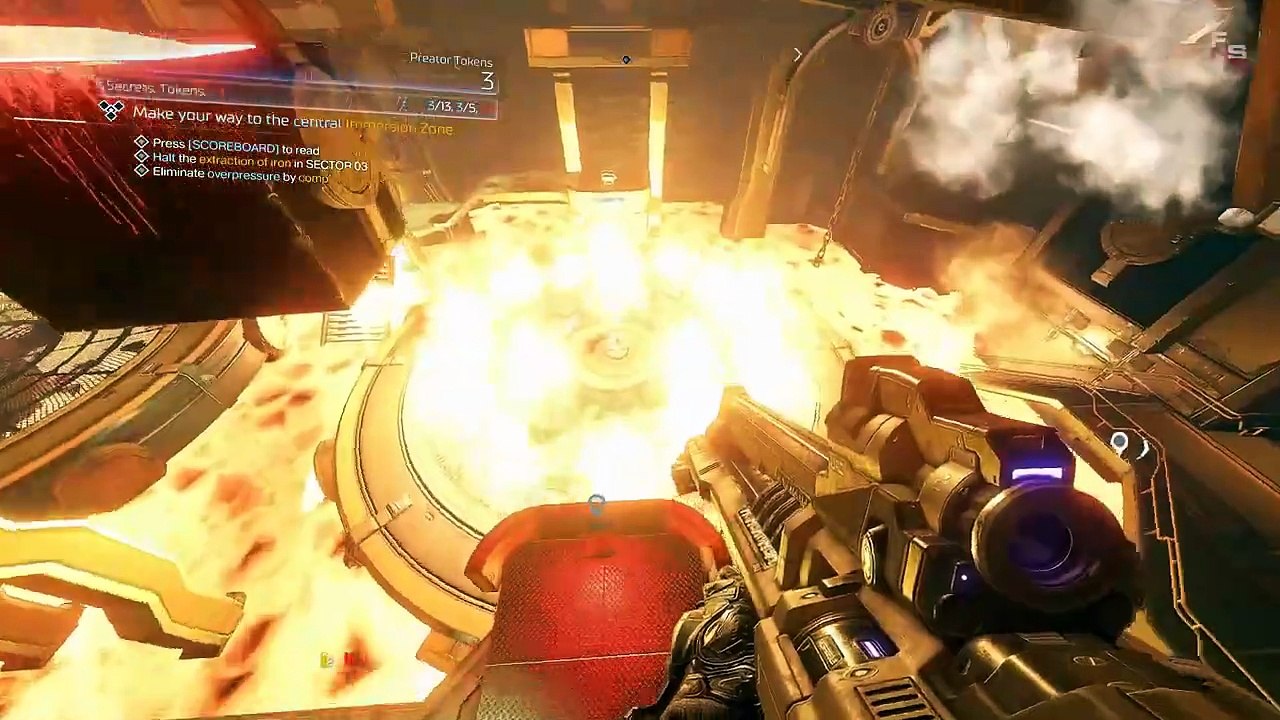 DOOM SnapMap - MERCURY | Submerged in Iron
