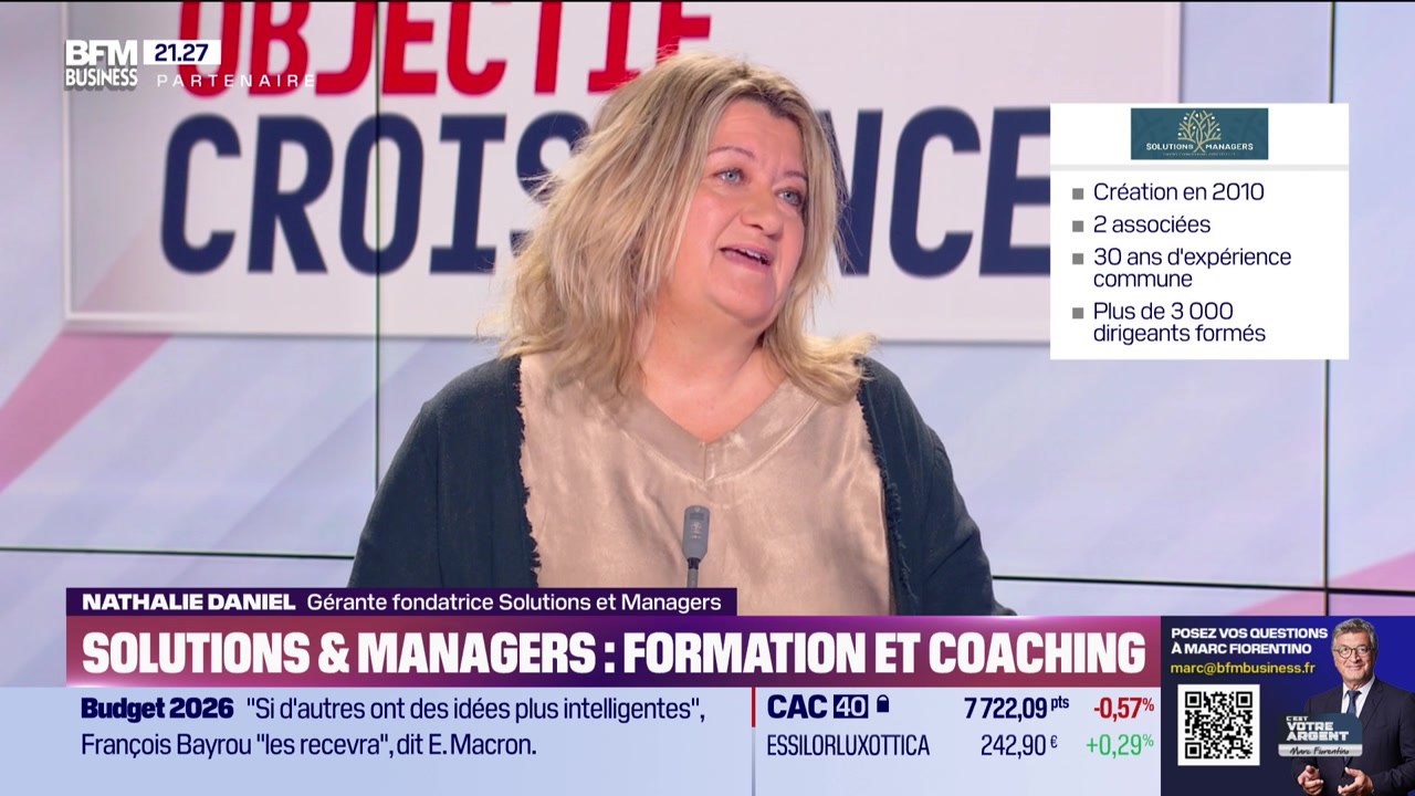 Nathalie Daniel (Solutions & Managers) : Solutions & Managers, formation et coaching - 16/07