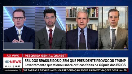 55% dos brasileiros dizem que Lula provocou Donald Trump, diz Genial/Quaest