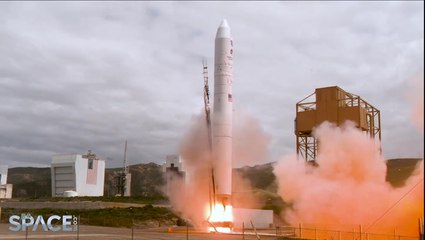 Secret US Spy Satellites Launched Using Repurposed ICBM 🚀 from California