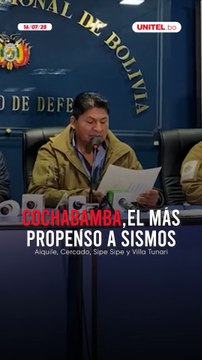Estos son los departamentos con más probabilidades de sufrir sismos