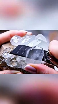 Crystal Cutting ASMR #satisfying #asmrvideo #asmr #oddlysatisfying #veo3