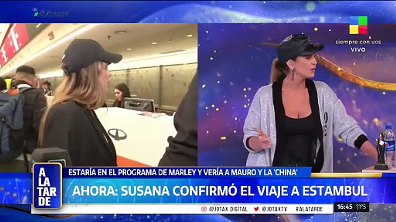 El viaje de Susana Giménez a Turquía para entrevistar a la China Suárez