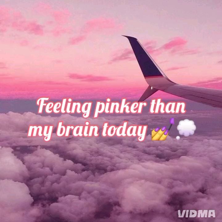 Feeling pinker than my brain today 💅💭