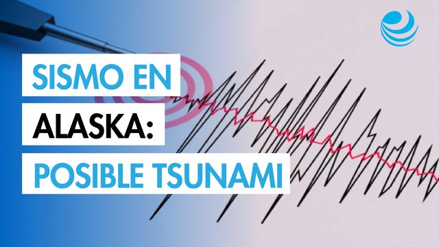 Sismo magnitud 7.3 sacude la costa de Alaska; autoridades emiten alerta de tsunami