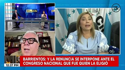 Abogado constitucionalista explica como debe renunciar Ana Paola Hall