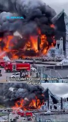 Tomorrowland en llamas; el fuego arrasa su escenario