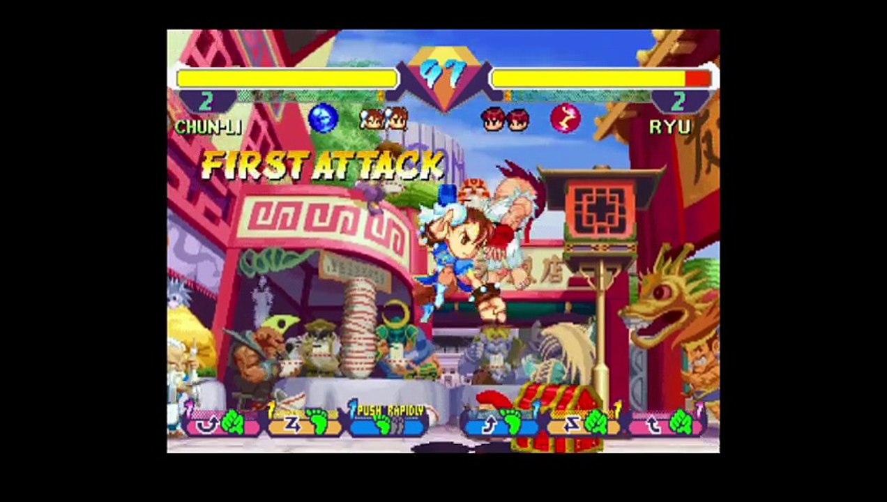 Super Gem Fighter Mini Mix PSOne - Chun-li Edit Fighter Mode #3 - #ArcadeFighter  - RJ ANDA