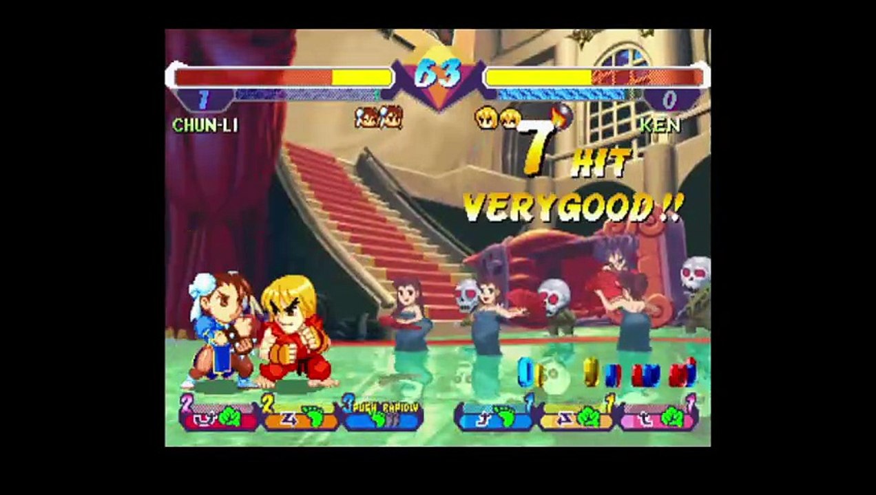 Super Gem Fighter Mini Mix PSOne - Chun-li Edit Fighter Mode #6 - #ArcadeFighter  - RJ ANDA