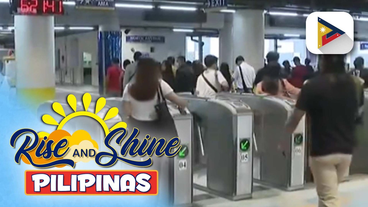 Isang linggong libreng sakay sa MRT-3, para sa PWDs, umarangkada na ngayong araw; LRT-1, magbibigay ng 50% discount pati na sa mga estudyante