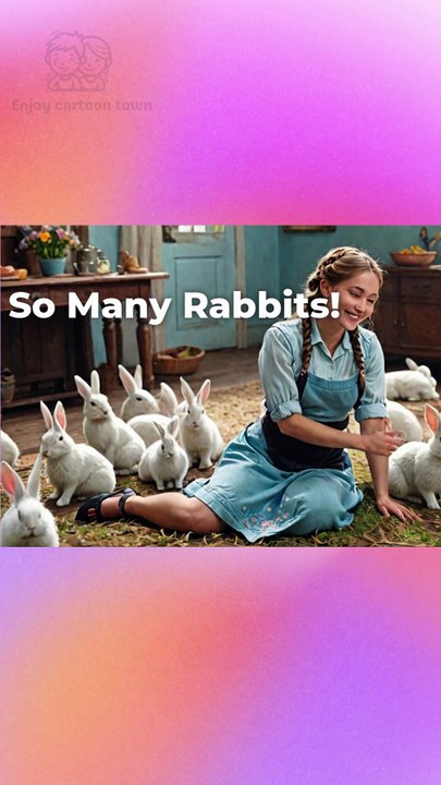 A brave rabbit