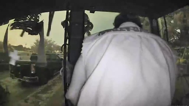 Close Call as Lightning Hits Inches Away From Man in New Mexico, USA