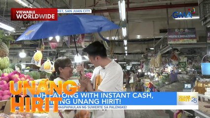 Payong na may instant pera?! | Unang Hirit