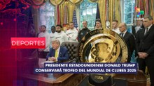 Indignación: Trump entregará trofeo original del Mundial de Clubes DEPORTES EDICIÓN CENTRAL 16-07-2025