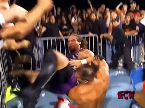 History of ECW - Rob Van Dam defends the ECW Television Championship against Lan