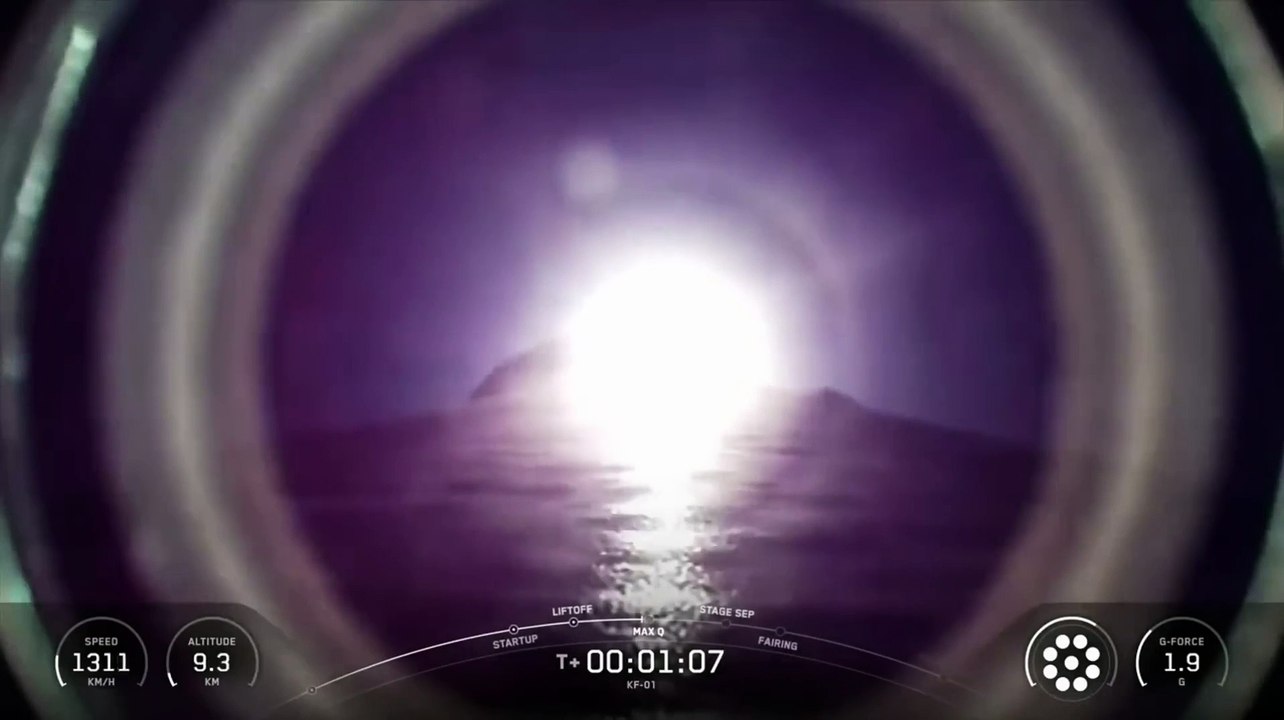 Blastoff! SpaceX launches Amazon's Project Kuiper satellites, nails landing