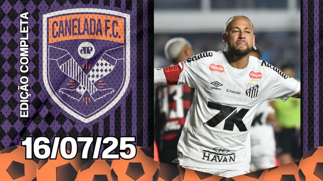 Neymar DECIDE, e Flamengo PERDE pro Santos; São Paulo EMPATA; Palmeiras TROPEÇA! | CANELADA