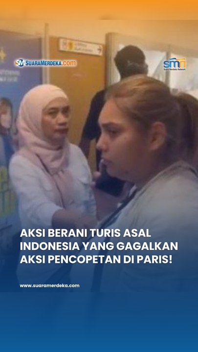 Aksi Berani Turis Asal Indonesia yang Gagalkan Aksi Pencopetan di Paris