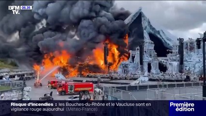 La scène principale du festival Tomorrowland détruite par un incendie