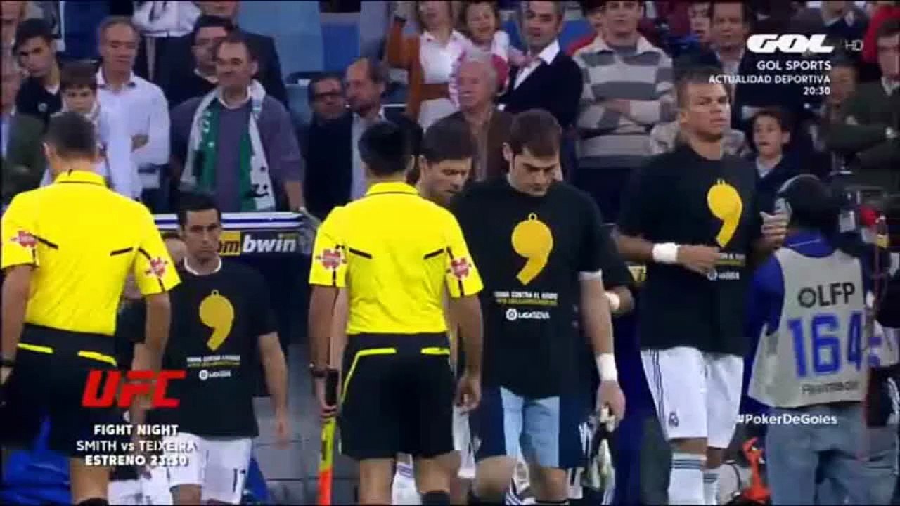 23/10/2010 Real Madrid- Real Racing (6-1) Liga