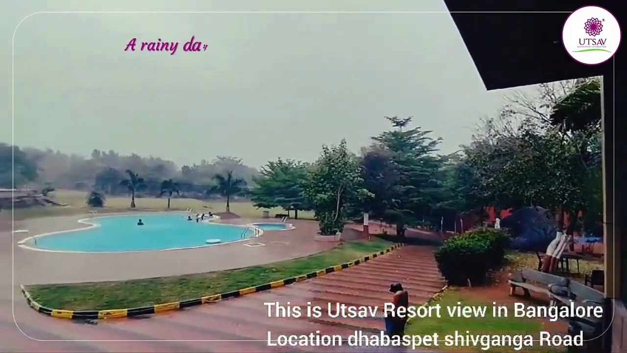 Experience the Rainy Charm of Utsav Club and Resort Best Resorts in Bangalore (1)