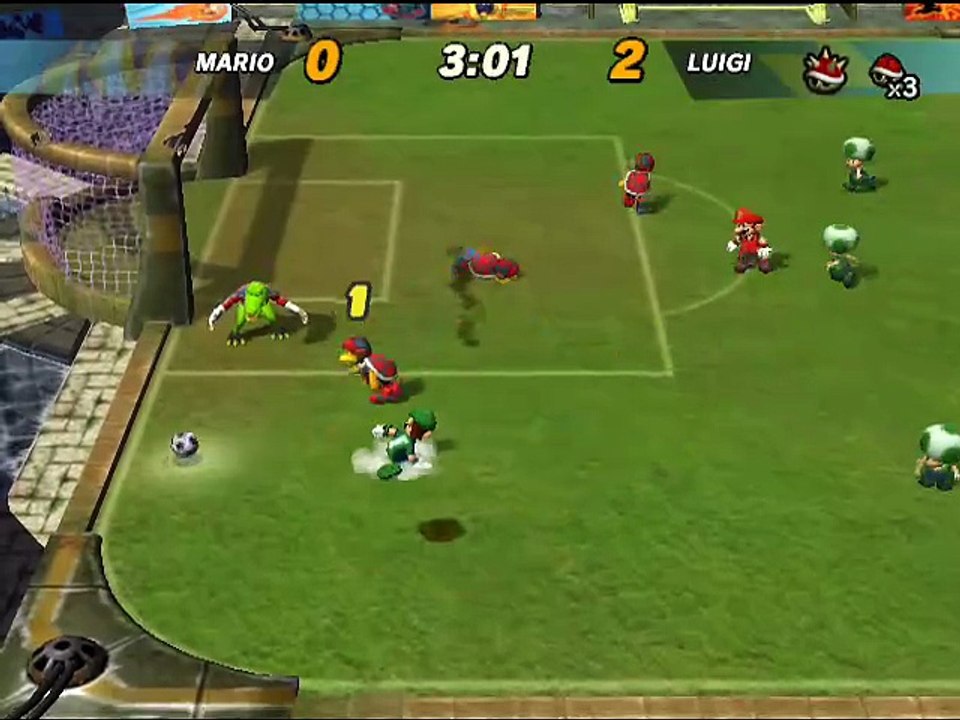 Mario Smash Football online multiplayer - ngc