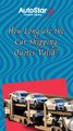 How long are the car shipping quotes valid