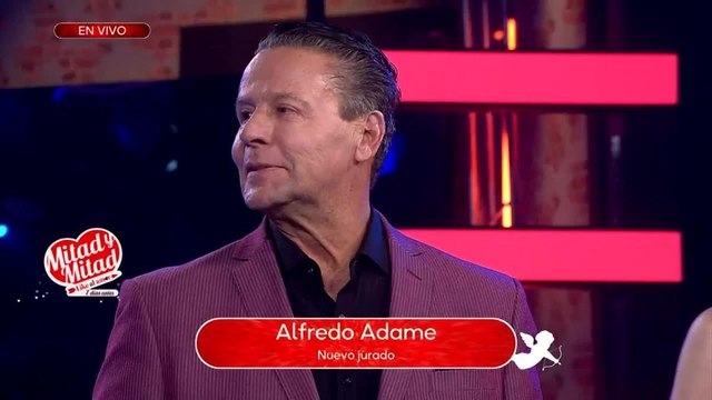 Alfredo Adame el nuevo jurado de 'Mitad y Mitad'