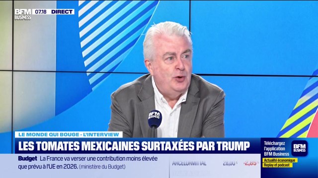 Le monde qui bouge - L'Interview : Les tomates mexicaines surtaxées par Trump - 17/07