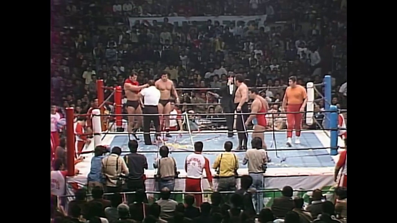 Antonio Inoki & Tatsumi Fujinami vs. Rusher Kimura & Animal Hamaguchi (10/26/1982)
