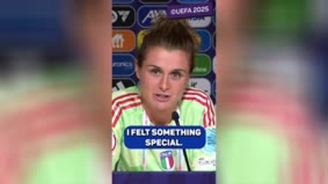 'A dream that becomes reality' - Italy's Girelli on reaching Euro semi-finals