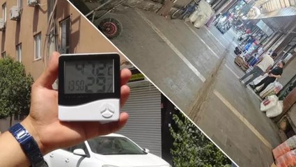 Cizre’de termometre 47 dereceyi gösterdi