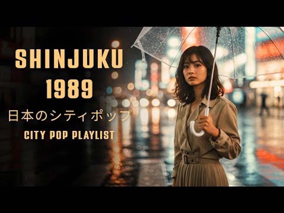 SHINJUKU 1989 – 日本のシティポップ CITY POP PLAYLIST
