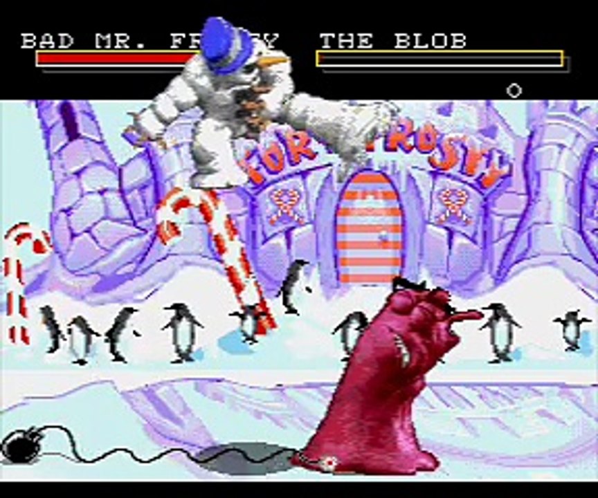 Clay Fighter online multiplayer - megadrive