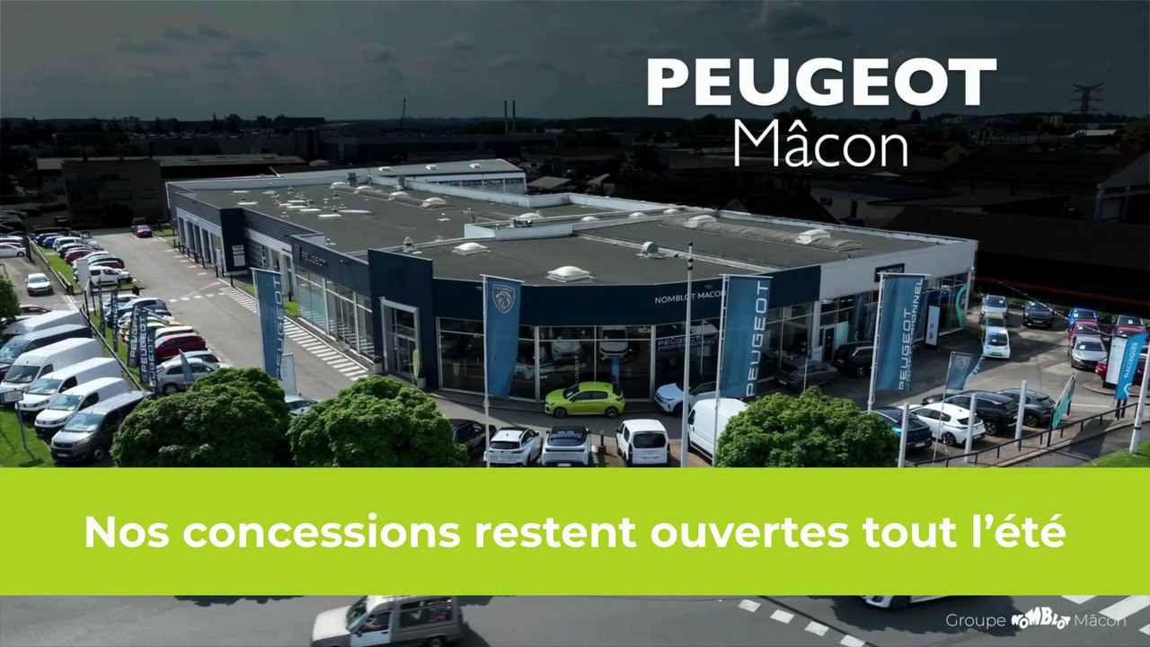 MÂCON : Les concessions Nomblot ouvertes tout l'été