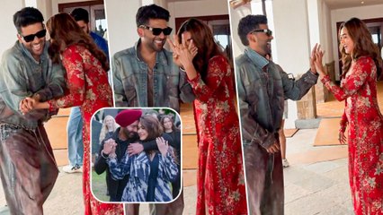 Mrunal Thakur & Guru Randhawa Hilariously Mimic The Viral 'Pehla Tu' Step From 'Son Of Sardaar 2'
