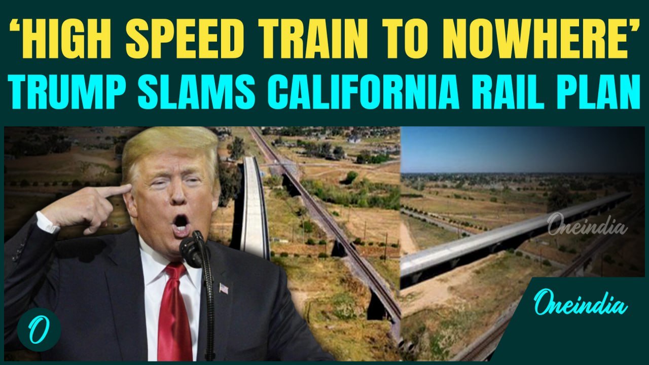 Trump AXES Funding for California Rail Project | SLAMS ‘Newscum’ Over $130B ‘Train to Nowhere’ Plan