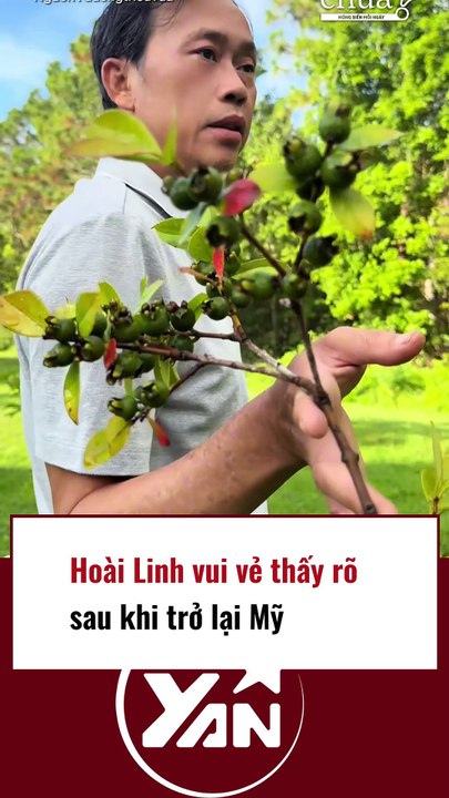 Hoài Linh vui vẻ thấy rõ sau khi trở lại Mỹ