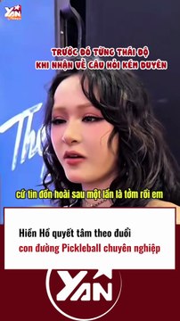 Hiền Hồ quyết tâm theo đuổi con đường PICKLEBALL chuyên nghiệp