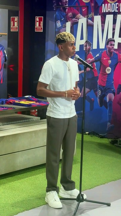 Lamine Yamal elogia a Maradona, Ronaldinho y Messi
