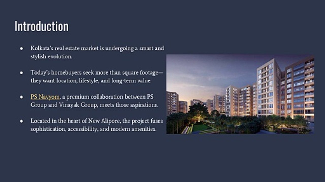 Discover a new standard of luxury living at PS Navyom.