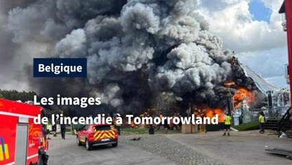 La scène principale de Tomorrowland ravagée par le feu