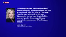 Budget 2026 : Marine Le Pen brandit la menace de la censure