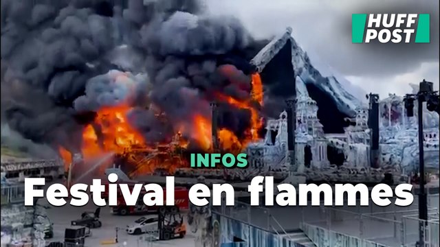 À Tomorrowland, un immense incendie détruit la scène principale mais le festival sera maintenu