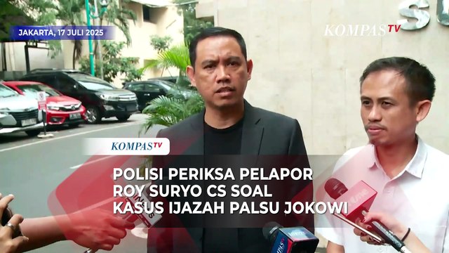 Polda Metro Periksa Pelapor Roy Suryo Cs soal Kasus Tuduhan Ijazah Palsu Jokowi
