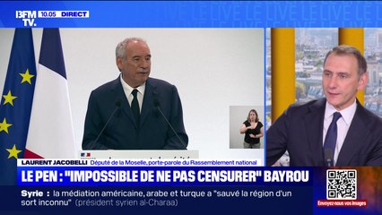 Le Pen : "impossible de ne pas censurer" Bayrou - 17/07
