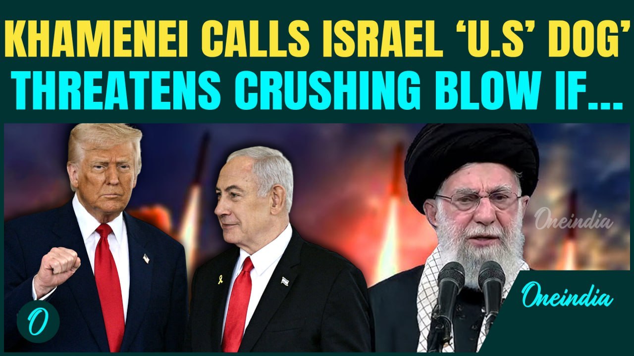 ‘Dog on the Leash of U.S’: Iran’s Khamenei HUMILIATES Israel; Warns of a BIGGER BLOW if Provoked