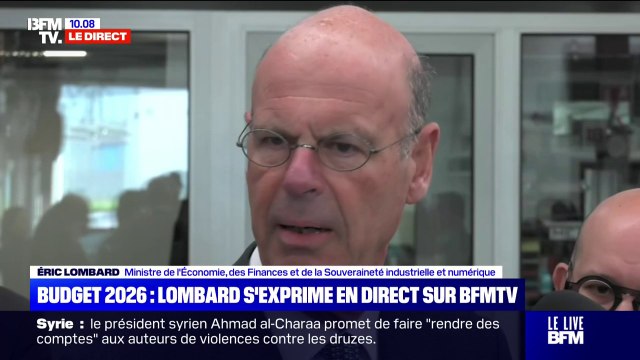 Budget 2026: Le projet de loi sera présenté au Conseil des ministres le 1er octobre (...) Notre porte est ouverte , indique le ministre de l'Économie Éric Lombard