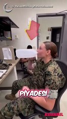 DENİZ Piyadeleri Bayanlar için HER ŞEYİ Yapabilir! 😎 (@AsianMilitaryEntertainment   IG)