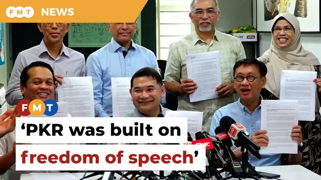 PKR can suspend us but we’ll still speak up, says Rafizi